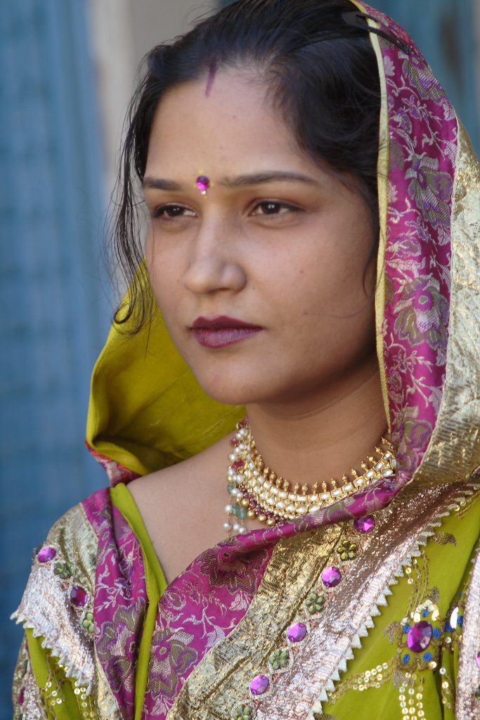 20-Resident of a restored Haveli.jpg - Resident of a restored Haveli